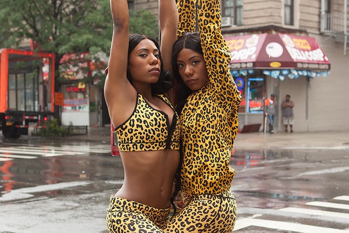 Featuring the Clermont twins for double the looks. 