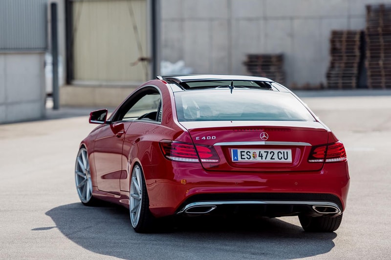 Mercedez-Benz C207 E-Class Coupe With Vossen CVT Wheels