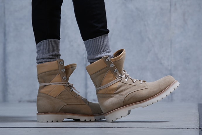monkey time x Caminando 2015 Fall Army Boots