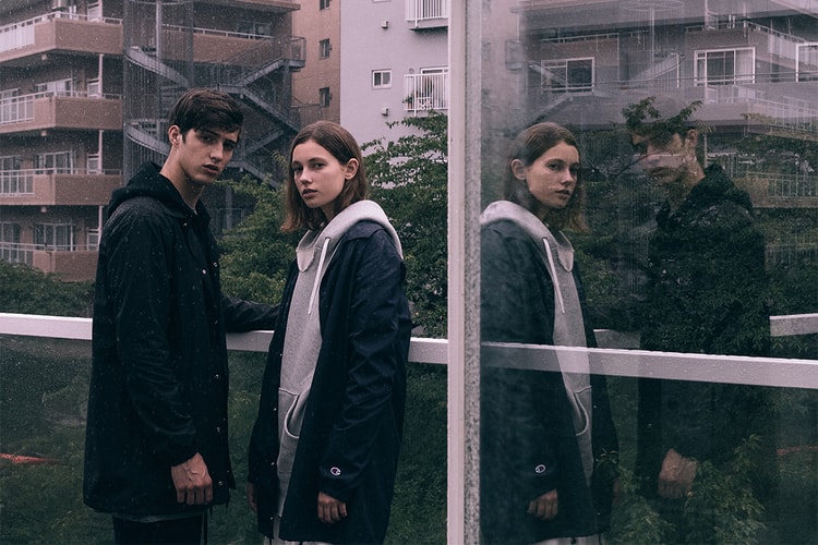 monkey time x Champion Japan 2015 Fall Long Coach Jacket & Reverse Weave Hoodie