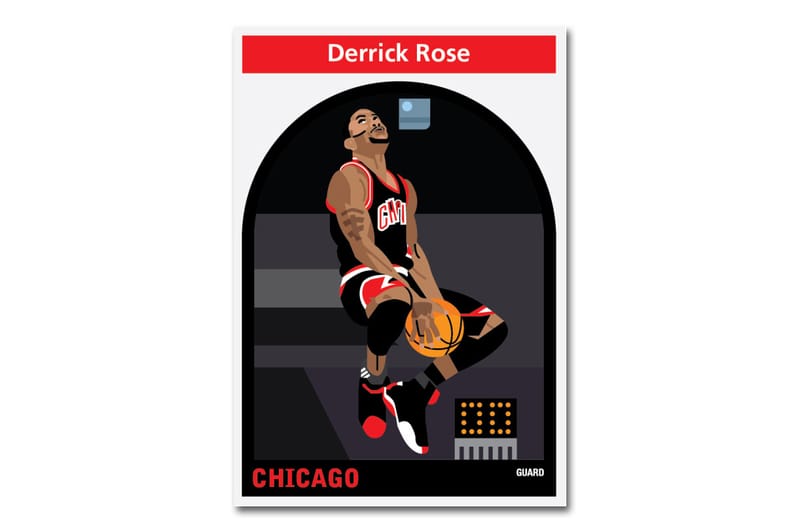 NBA Player Illustrations by Matthew Hollister
