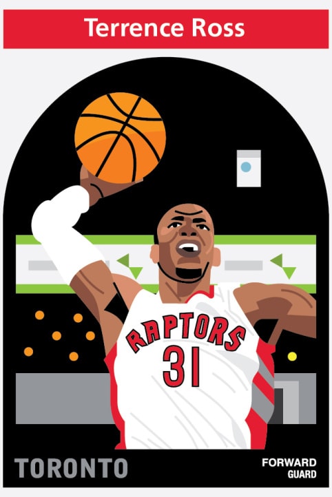 NBA Player Illustrations by Matthew Hollister