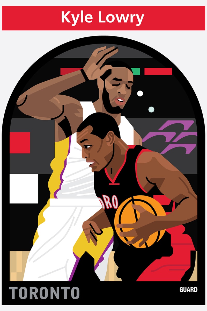 NBA Player Illustrations by Matthew Hollister