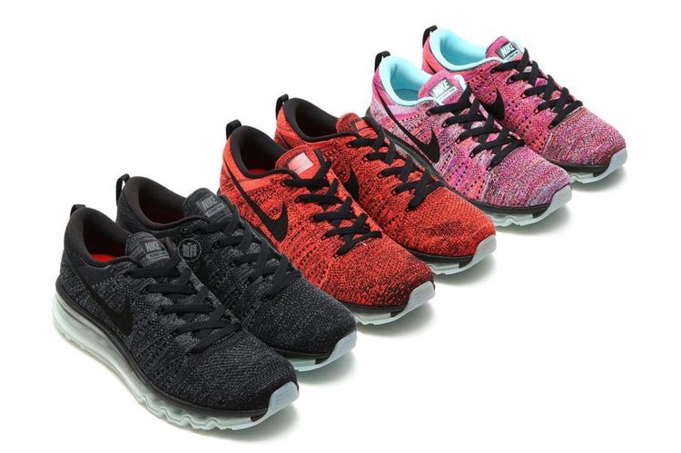 Three New Nike Flyknit Air Max Colorways