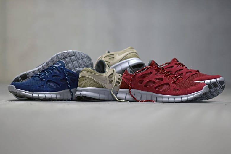 Nike Free Run 2.0 Suede Pack Sneakers 