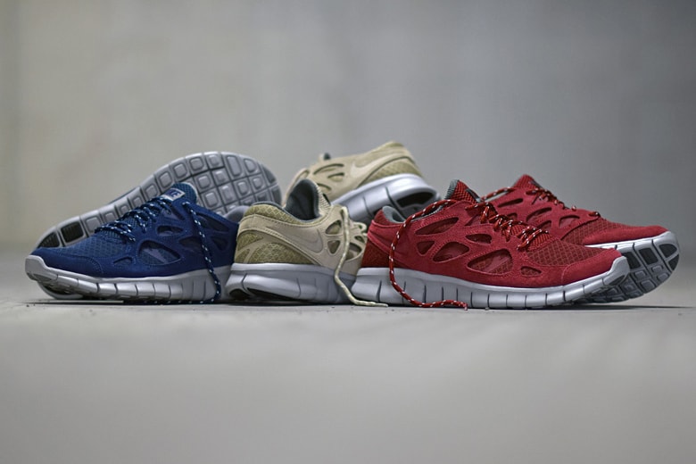 Nike Free Run 2.0 Suede Pack Sneakers