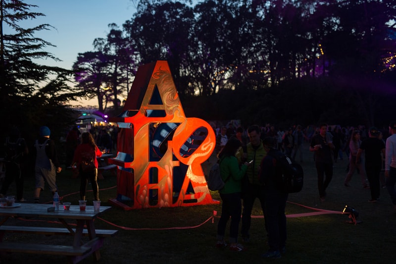 Outside Lands Festival Live Artwork by Kamea Hadar, Tatiana Suarez, Apex, Sam Flores, Lolo YS, Kristin Farr, Greg Mike and More