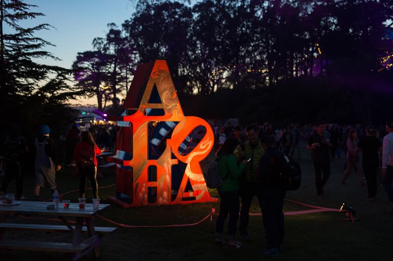 Outside Lands Festival Live Artwork by Kamea Hadar, Tatiana Suarez, Apex, Sam Flores, Lolo YS, Kristin Farr, Greg Mike and More