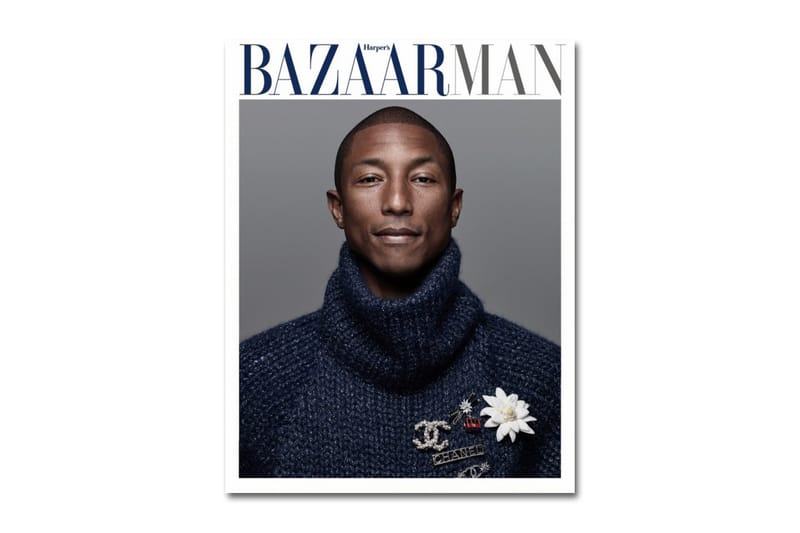 Pharrell Covers the 2015 September Issue of 'Harper's Bazaar Man Korea'