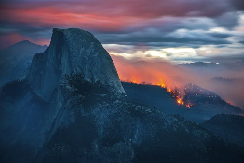 Photographer Captures Beautiful Photographs of the Ravaging Californian Wildfires