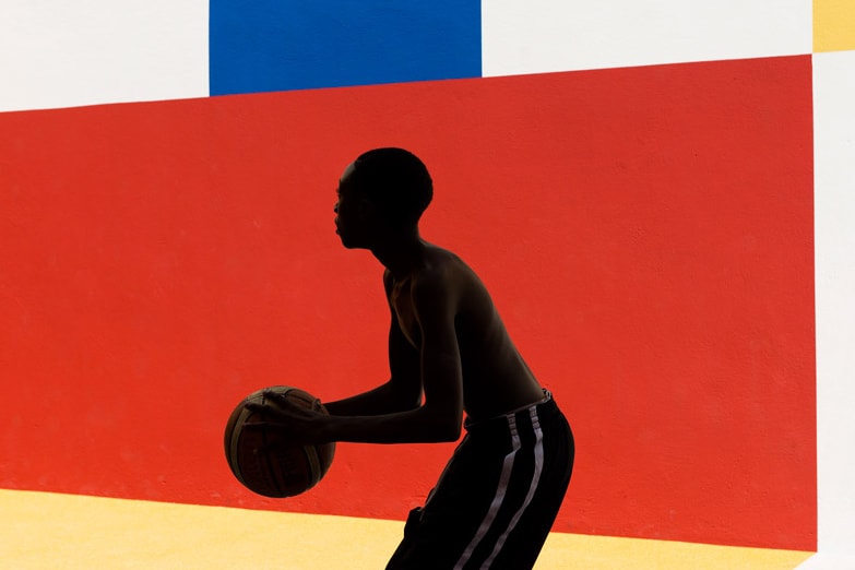 Pigalle Creates a Colorful Basketball Court Between Paris Apartments