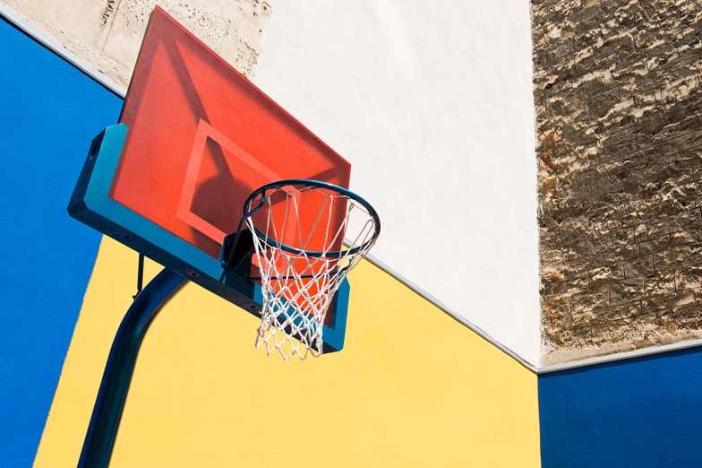 Pigalle Creates a Colorful Basketball Court Between Paris Apartments