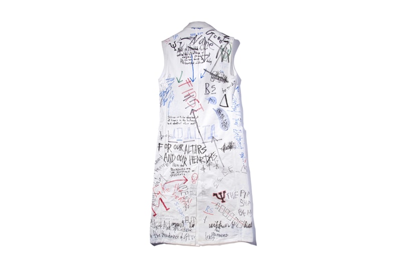 Raf Simons 2015 Fall/Winter Sleeveless Coat