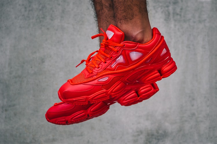 A Closer Look at the Raf Simons x adidas Consortium Ozweego 2 "Red"