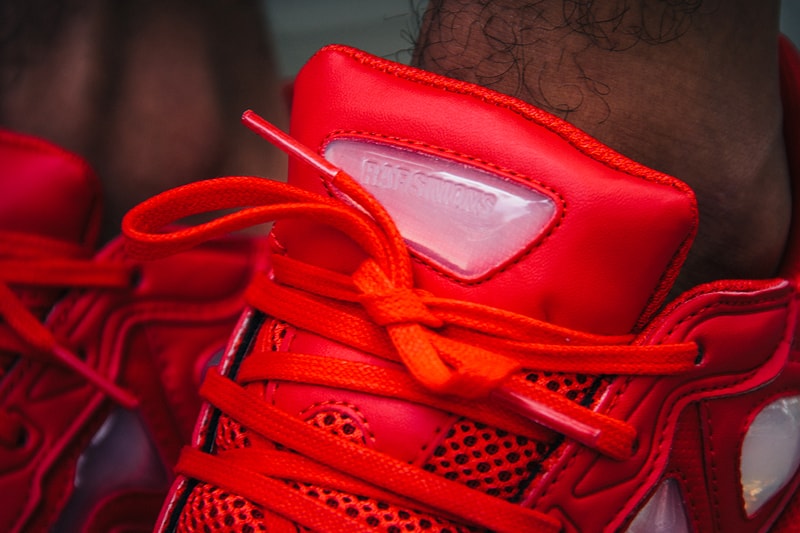 Raf Simons x adidas Consortium Ozweego 2 "Red" Sneaker