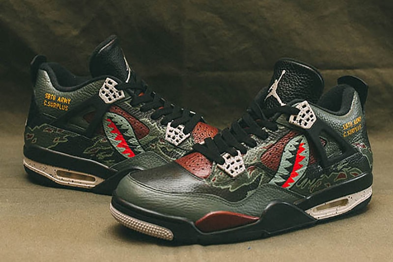 SBTG Customizes the Air Force 1, Air Jordan 3 and 4