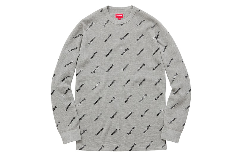 Supreme 2015 Fall/Winter Knits & Button-Down Collection