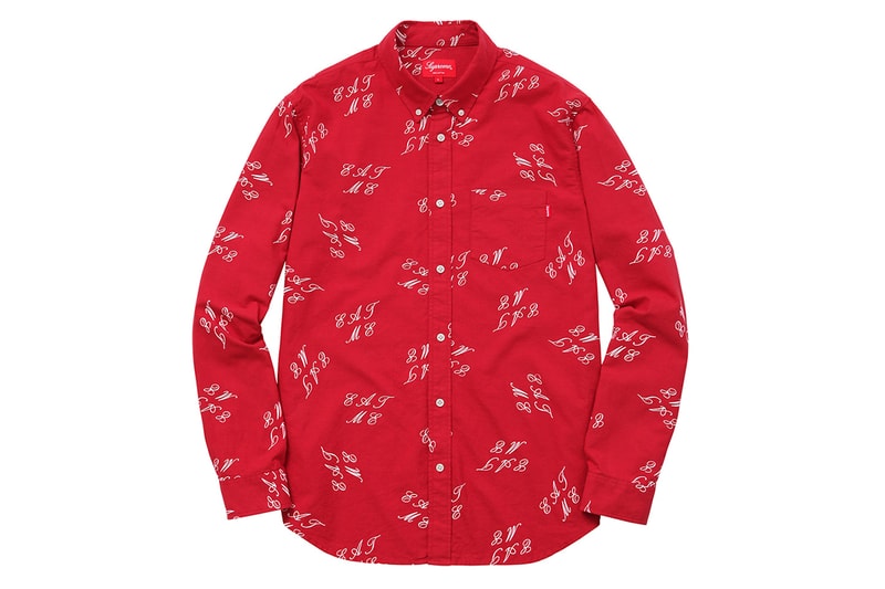 Supreme 2015 Fall/Winter Knits & Button-Down Collection