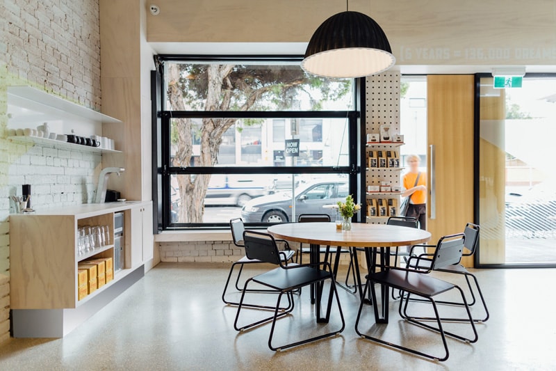 Melbourne Code Black Coffee Cafe Interior Design