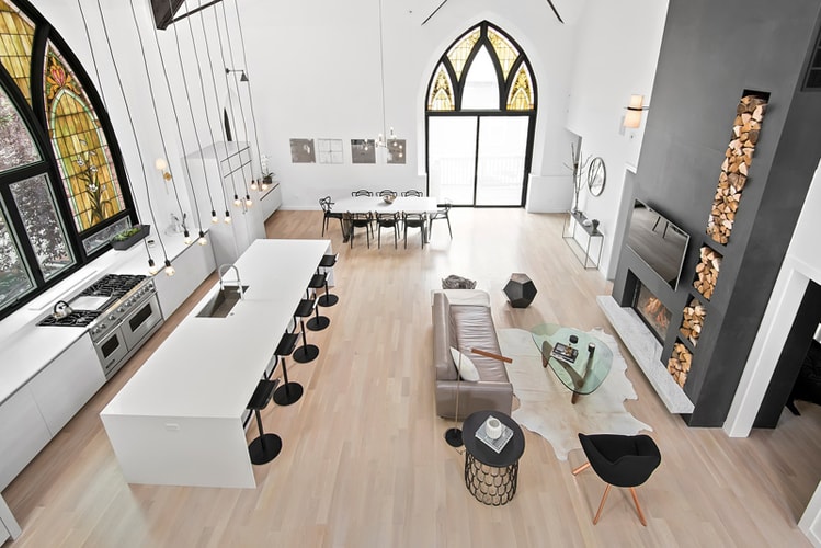 The Chicago Church That Has Been Transformed Into a Family Home