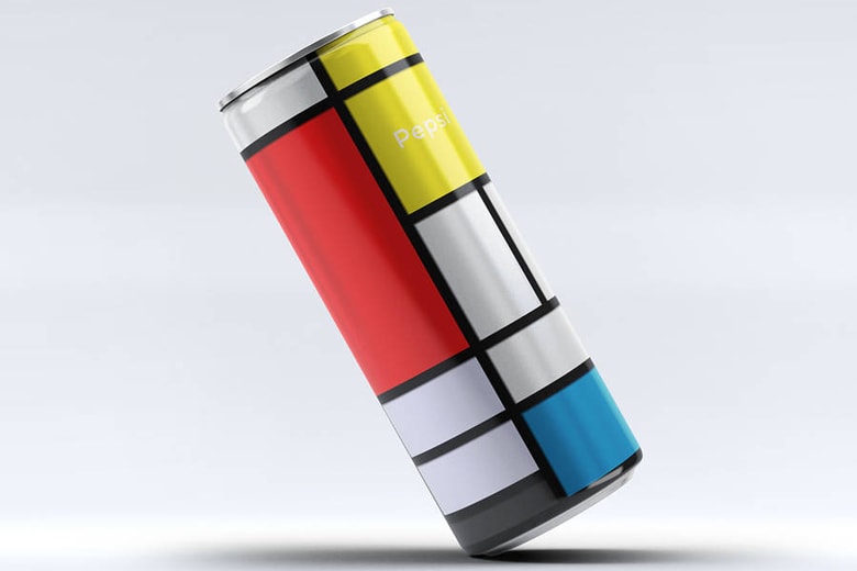 The Mondrian Pepsi Can by Andrea Salamino