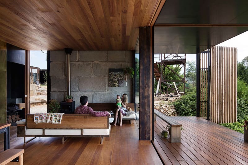 The Sawmill House in Victoria, Australia by Archier