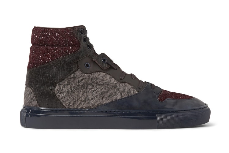 These Balenciaga Sneakers Combine Three Different Patterns