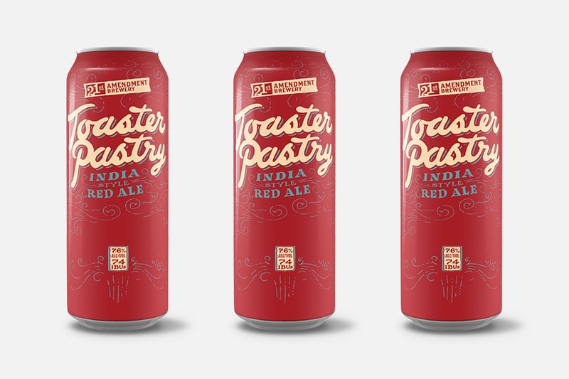 21st Amendment Toaster Pastry India Red Ale Beer Pop Tarts