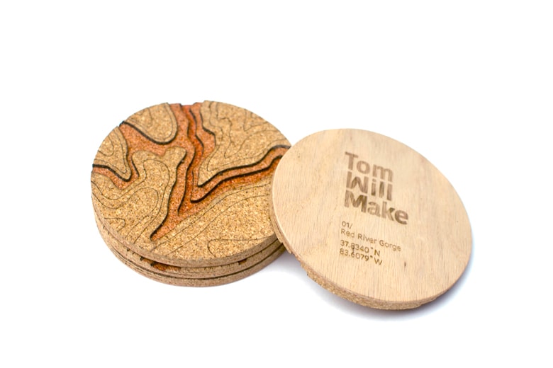 These Topo Coasters Iterate Great Locations in the U.S.