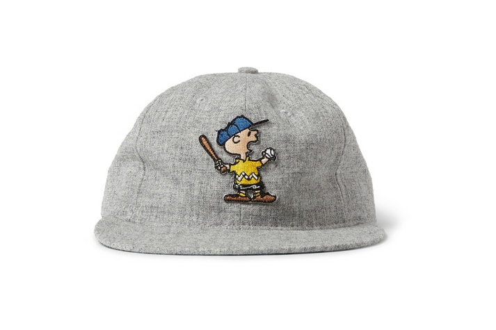 TSPTR x Ebbets Field Flannels "Charlie Brown" & "Snoopy" Wool Baseball Caps