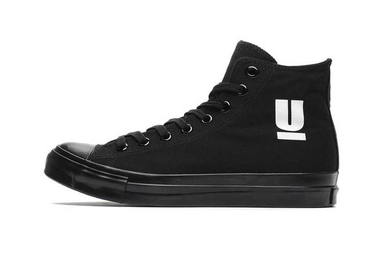 UNDERCOVER Logo Print Canvas Sneaker