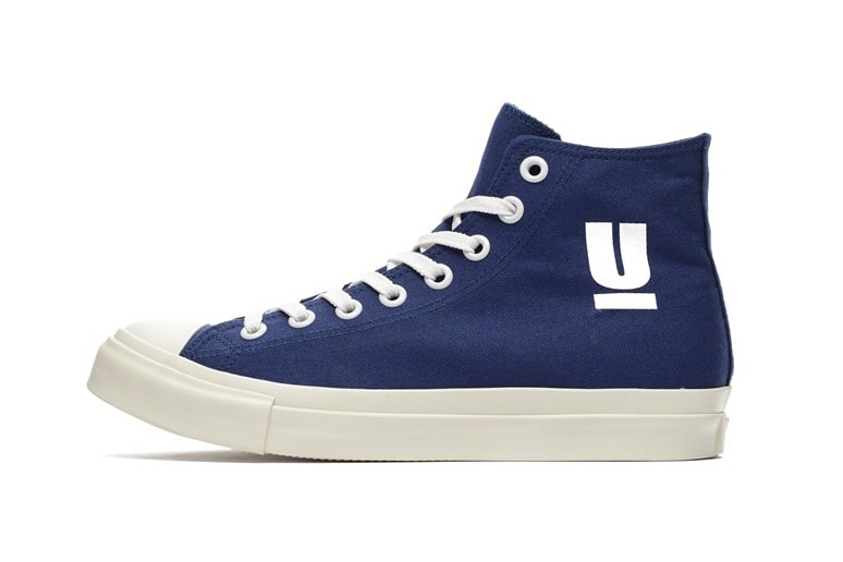 UNDERCOVER Logo Print Canvas Sneaker