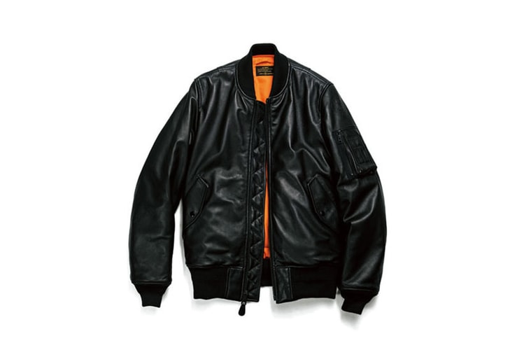 uniform experiment x Alpha Industries 2015 Fall/Winter Leather MA-1