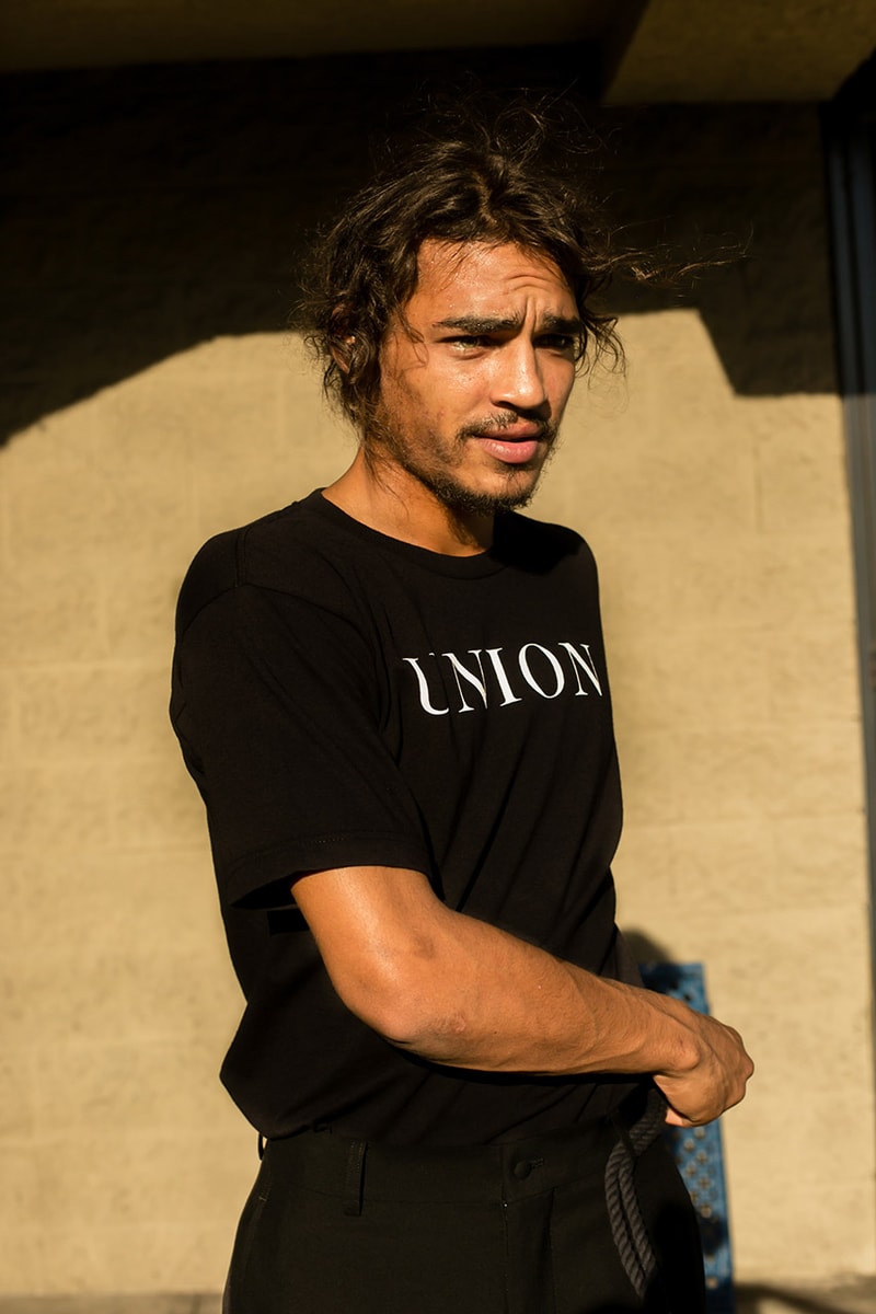 Union Los Angeles 2015 Summer "August Is Here" Lookbook featuring Acne Studios, Comme des Garçons Homme Plus, Sophnet., and Junya Watanabe