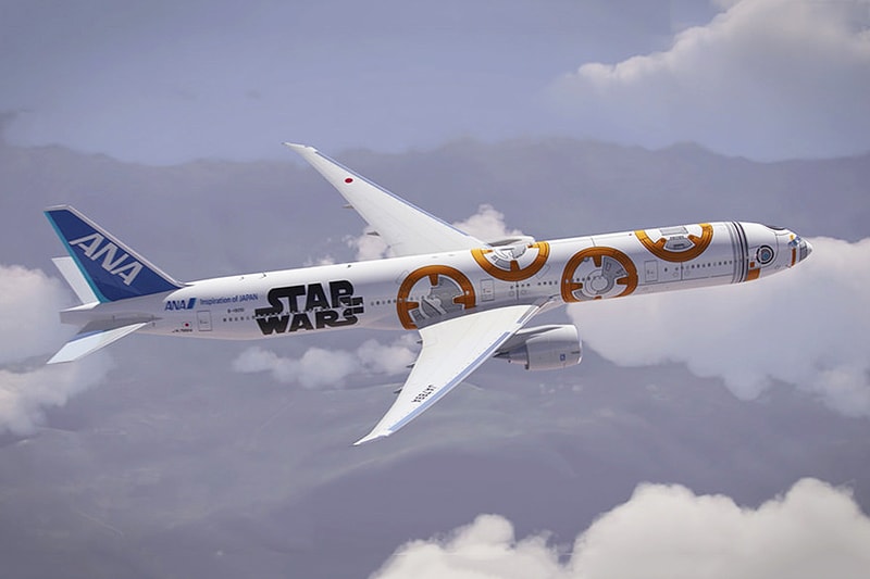 Walt Disney Company x ANA 'Star Wars'-Themed R2-D2 and BB-8 Boeing Jets