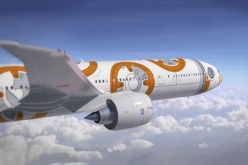 Walt Disney Company x ANA 'Star Wars'-Themed R2-D2 and BB-8 Boeing Jets