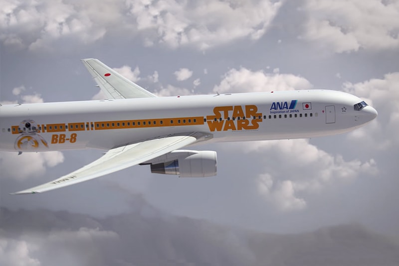 Walt Disney Company x ANA 'Star Wars'-Themed R2-D2 and BB-8 Boeing Jets