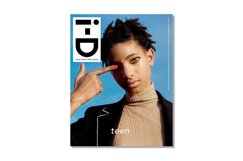 Willow Smith Is the Face of 'i-D' Magazine's Coming of Age Issue