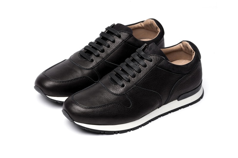 wings+horns Leather Trainer "Black" & "Grey"
