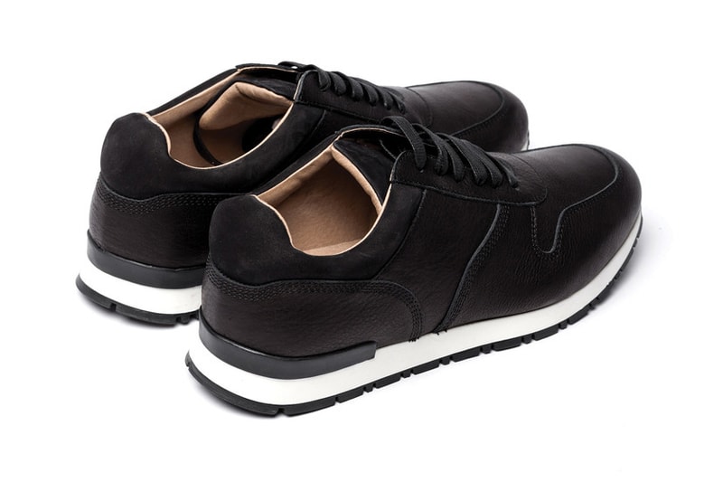 wings+horns Leather Trainer "Black" & "Grey"