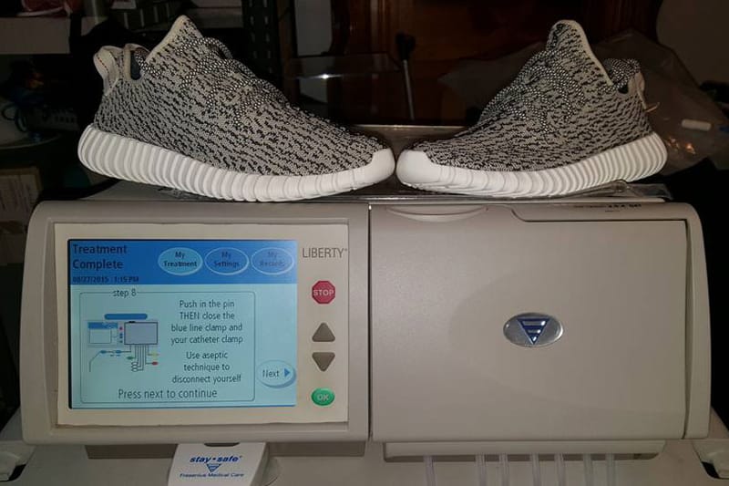 A Man Is Looking to Trade His Yeezy Boosts for a New Kidney