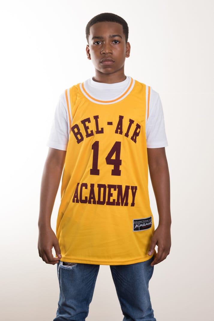 bel air basketball jersey