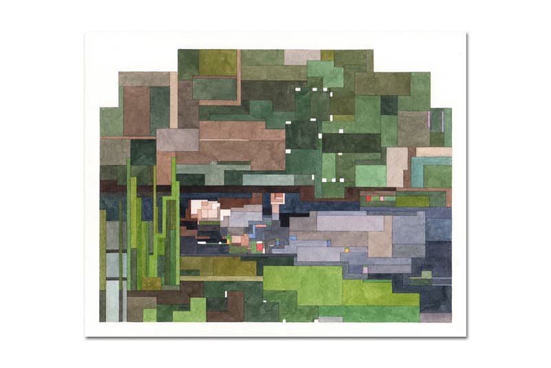 Adam Lister Geometric Watercolors