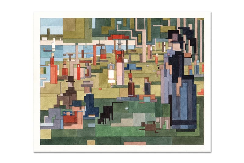 Adam Lister Geometric Watercolors