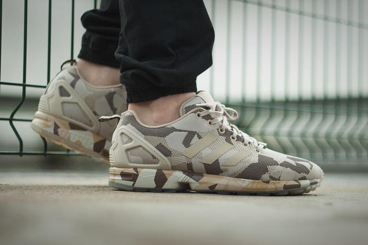 adidas ZX Flux Brown/Hemp Camo