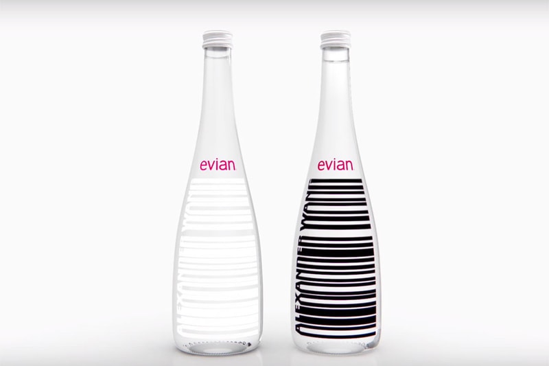 Alexander Wang Designs Newest Evian Bottle