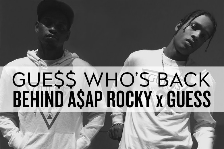 ASAP Rocky and Guess Collaboration