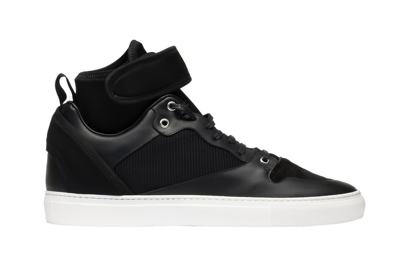 Balenciaga Multimaterial Neoprene High Sneaker