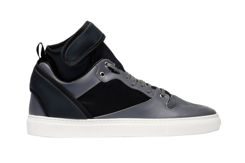 Balenciaga Multimaterial Neoprene High Sneaker