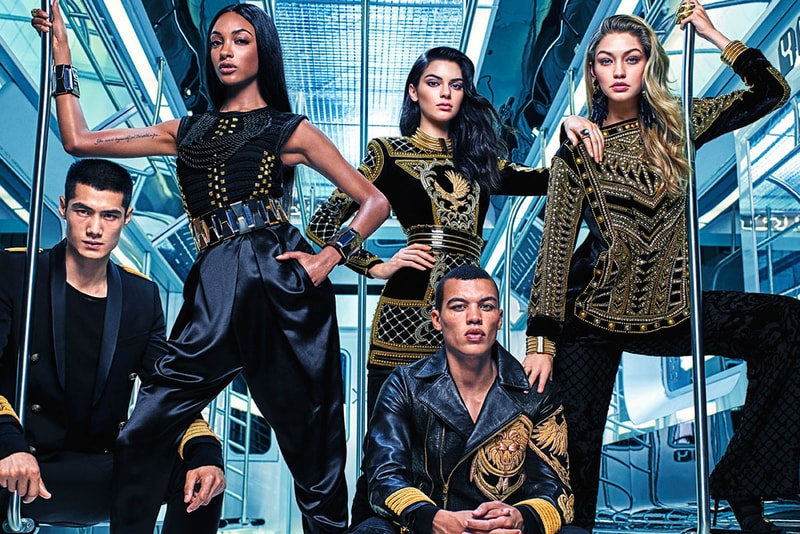 Balmain H&M Preview featuring Kendall Jenner